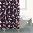 thumbnail image 4 of Fantasy Princess Unicorn Pattern Shower Curtain 84"x72" ,Bathroom Decorative Shower Curtains Set with 12 Hooks,Modern Waterproof Washable Shower Curtain, 4 of 6