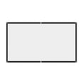 thumbnail image 1 of Peggybuy 16 9 Simple Projector Curtain 100 inch HD Display Screen for Home Office, 1 of 9