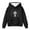 Black, variant on LUOGENLI Hoodies for Boys 6-7 Girls Hoodies & Sweatshirts for Big Kids Cozy Pullover with Letter Print Long Sleeve Pocket Hooded Sweatshirt for Fall and Winter Grey Size 12-13 Years