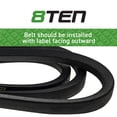 thumbnail image 3 of 8TEN Drive Belt for Scag Three Wheel Riders STHM-18KH STHM-20CV 52-inch 810-CBL2618T, 3 of 4