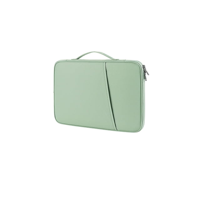 Advancent Bolsa para portátil, protección impermeable, bolsos para ordenador portátil, bolsas de transporte, electrónica, Universal, para Almacenamiento y organización del hogar Verde 12.9-13 pulgadas