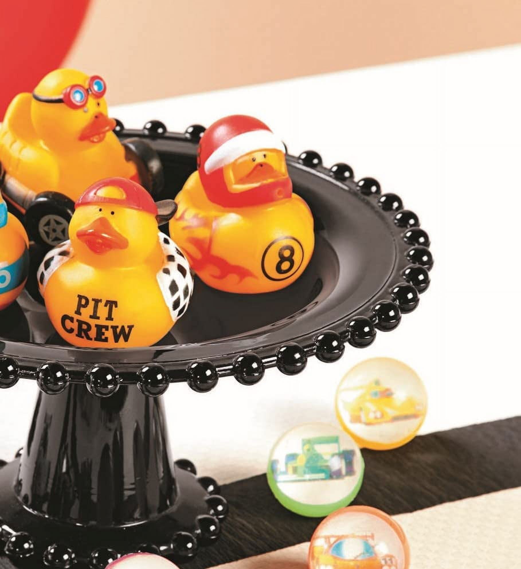 Fun Express Mini Neon Colored Rubber Duckies 24 Ducks Bulk Giveaway