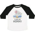 thumbnail image 3 of Inktastic I Love My Mommy Cute Elephants in Night Sky Boys or Girls Toddler T-Shirt, 3 of 5