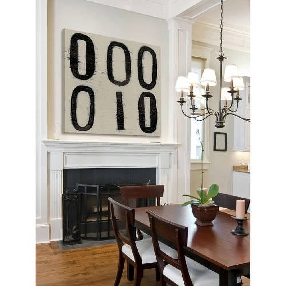 Marmont Hill "Hieroglyph V" Painting Print on Wrapped Canvas