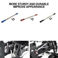 thumbnail image 4 of Wweixi Stronger Steering Link Rod Steering Linkage Tie Rod For 1/10 RGT 86100JC Crawler Black, 4 of 6