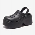 thumbnail image 1 of Sandalias gruesas de 9CM para mujer, zapatillas de tacón alto y suela suave, zapatos de playa y jardín impermeables para exteriores, novedad de verano 2024, 1 of 5