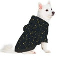 thumbnail image 2 of Fotbe Constellation Print Small Dog Sweater Hoodies Pet Grey Hooded Soft Fleece Sweatshirts with Pocket Fall Winter Puppy Cat Sweaters Warm Clothes-X-Small, 2 of 7