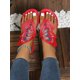 thumbnail image 3 of New Women's French Style Retro Butterfly Thong Sandals With Unique Design Flat Sole, Ideal For Travel And Outdoor Wear, 3 of 4