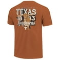 thumbnail image 3 of Unisex  Burnt Orange Texas Longhorns Bevo State Hyper Local Comfort Colors T-Shirt, 3 of 3