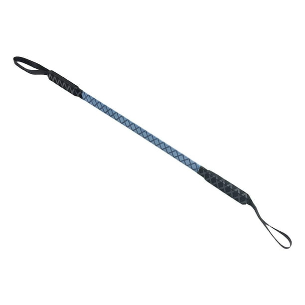 Barra giratoria Power Twister, ejercitador de la parte superior del cuerpo, equipo de fitness para ejercicios de estiramiento muscular. 60kg Azul 75cm