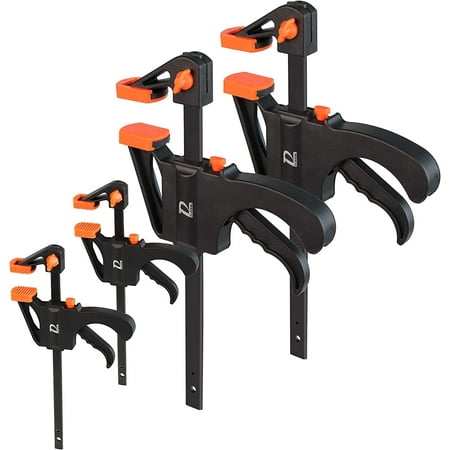 

4/6/8/10 inch Quick Grip Clamps for Woodworking Different Size Ratchet Bar Clamps