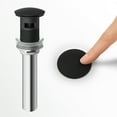 thumbnail image 2 of VIGO 1-3/4 in. Bathroom Sink Pop-Up Drain with Overflow in Matte Black - VG16002MB, 2 of 12