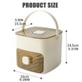 thumbnail image 3 of Machine With Type Box With Drawer And Storage Container 48 Grids Reusable Ice Grid For Coffee And Juice Ideal For Home Kitchen Green, 3 of 9
