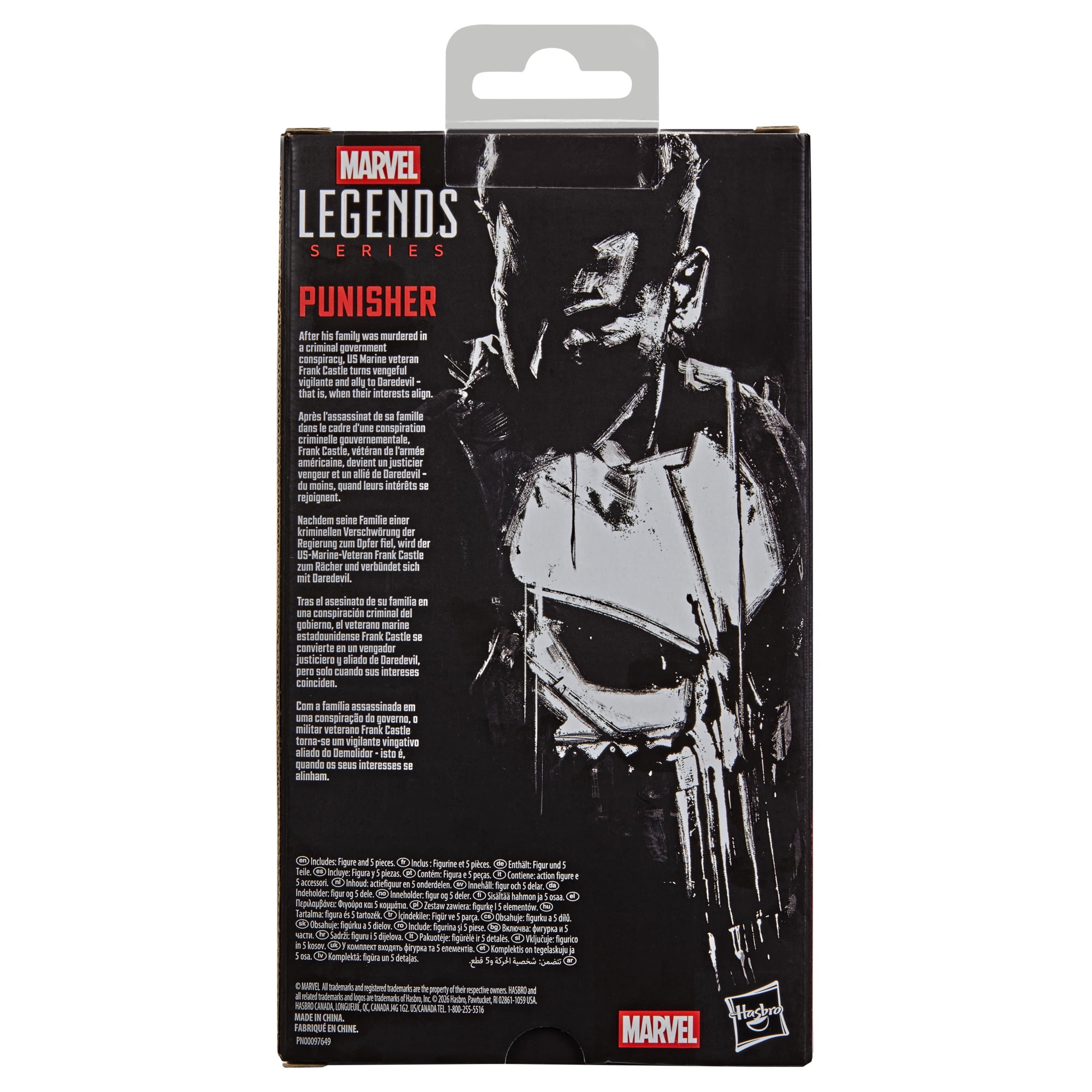 Marvel Legends Series Daredevil: Born Again Punisher 6-Inch Action Figure