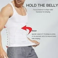 thumbnail image 3 of Lishi Slimming Thermal Compression Men's Sleeveless Tank Top, 3 of 5