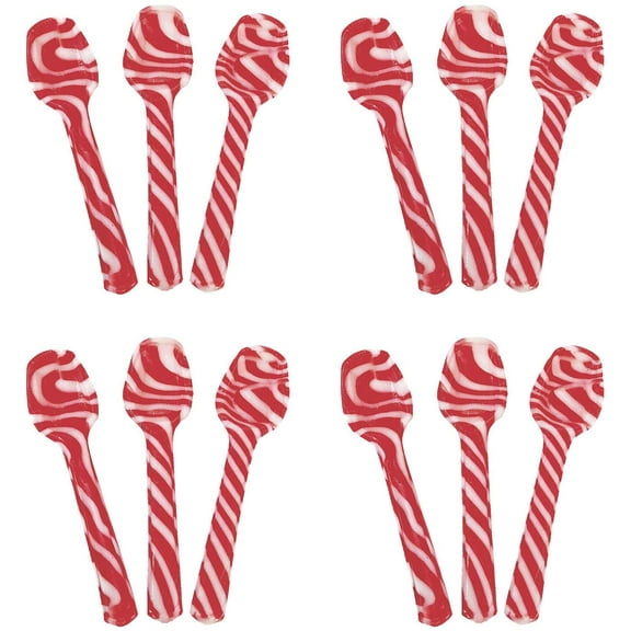 Candy Cane Spoons 1doz