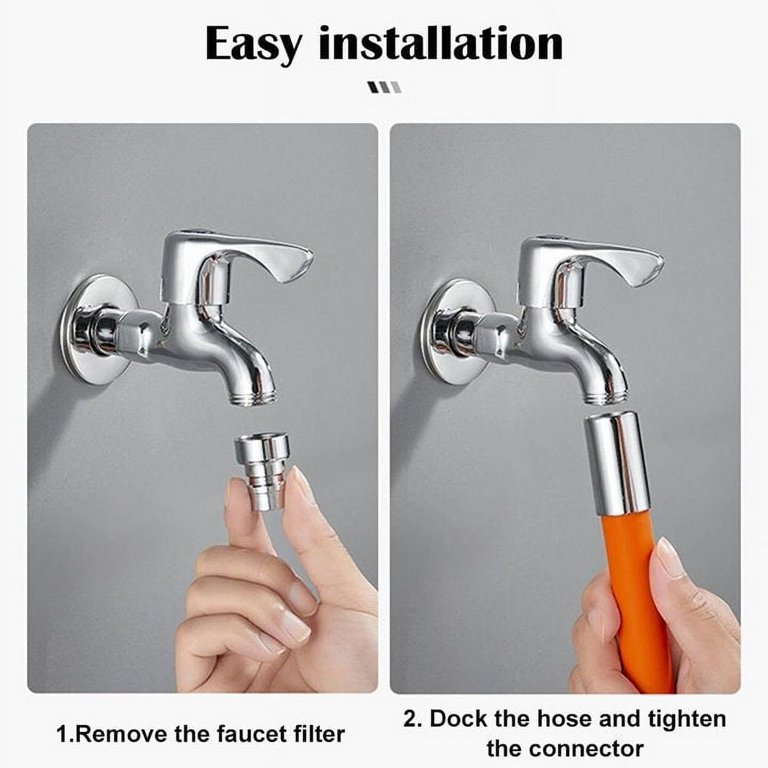 Household Flexible Water Tap Extender 360° Universal, 58 OFF