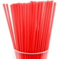 thumbnail image 2 of Made in USA Pack of 250 Extra Long Slim (18" X 0.21") Plastic Drinking Straws (FDA-approved, Non-toxic, BPA-free), 2 of 5