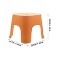 thumbnail image 2 of CRAFTHROU 1Pcs Lightweight Bathroom Seat Non-slip Plastic Stool for Kids Use, 2 of 8