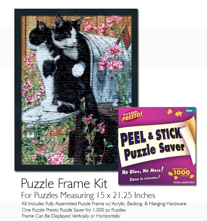 Puzzle Glue Storage Stick Hang Puzzle Frame Peel Jigsaw Puzzle DIY Frame 