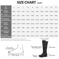 thumbnail image 6 of Pennysue Women's Knee High Boots Black PU 2 Inch Side Zipper Boots 7.5M, 6 of 9
