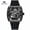 Black, variant on Leisure Mens Watches Luxury Automatic Mechanical Watch Men Fashion Blue Silicone Strap Skeleton Tourbillon Wristwatch