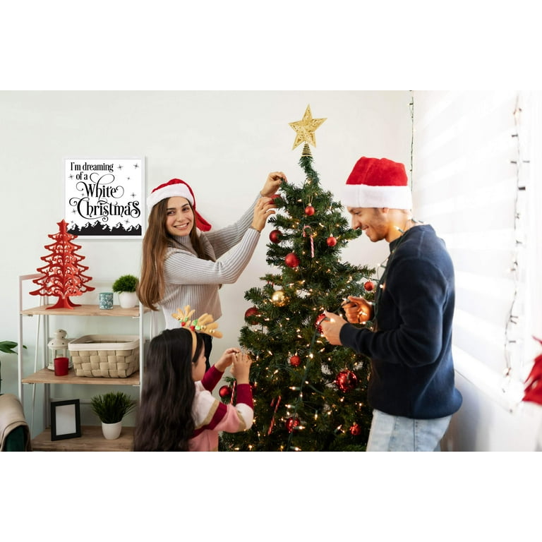 I'm Dreaming of a White Christmas spreuk - feestelijke kerstkleding