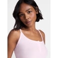thumbnail image 4 of No Boundaries Women’s and Women’s Plus Cloud Core Sleepwear Cami and Boxers, 2-Piece Set, Sizes XXS-3X, 4 of 5