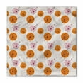 thumbnail image 1 of Abstract Bandana, Pink Orange Spots Flowers, Unisex Head and Neck Tie, by Ambesonne, 1 of 2