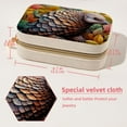 thumbnail image 5 of Pangolin Velvet Portable Jewelry Display Stand and Organizer with Removable Compartment - Gift, 5 of 7
