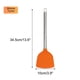thumbnail image 2 of Espátula giratoria de silicona Unique Bargains Espátula antiadherente Naranja, 2 of 7