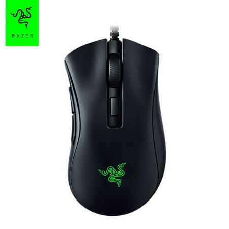 Htovila DeathAdder V2 Mini Wired Gaming Mouse w/8500DPI Optical Sensor/62g Lightweight Design/Chroma RGB /6 Programmable Buttons/Rubberized Side Grips Ergonomic Game USB Computer Mice for Windows P