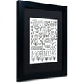thumbnail image 2 of Trademark Fine Art "Joy in the Morning" Canvas Art by Elizabeth Caldwell, Black Matte, Black Frame, 2 of 4
