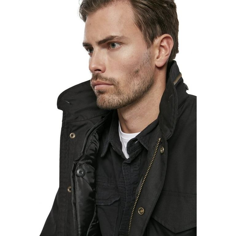 Big & Tall Brandit M65 Classic Field Jacket (Black 6XL) - Outdoors