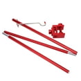 thumbnail image 3 of Support de Lampe, Mât de Lampe, Alliage d'Aluminium Extérieur pour Randonnée Camping Rouge, 3 of 7