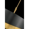 thumbnail image 2 of Extra Large Drum Pendant 8 Light Fredrick Ramond Lighting Fr34318hbr, 2 of 3