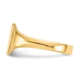 thumbnail image 4 of 14k Yellow Gold Oval Baby Signet Ring, 4 of 9