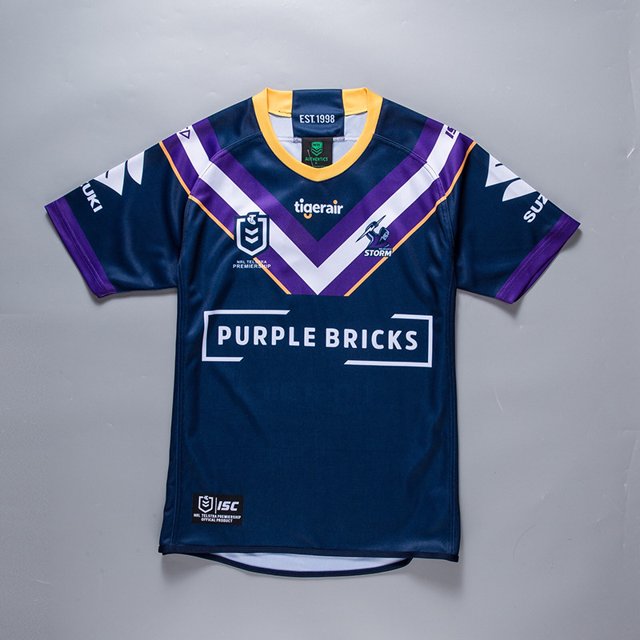22-23 Storm Aboriginal Family Short Sleeves, Men's Rugby Jersey