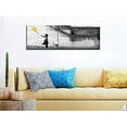thumbnail image 2 of Tiptophomedecor Stretched Canvas Street Art - Banksy: There Is Always Hope Yellow Ballon - Stretched & Framed Ready To Hang Art, 2 of 3