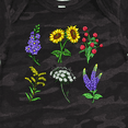 thumbnail image 4 of Inktastic Group of Beautiful Wildflowers Boys or Girls Baby Bodysuit, 4 of 5