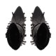 thumbnail image 4 of Bota Vaquera Platonia Cowboy Flecos Camelia Cabra Piel Negro Mujer, 4 of 5