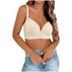 thumbnail image 4 of Sujetador Inalámbrico Ajustable de Color Sólido de las Mujeres de Cuatro Filas sin Costuras de Elevación Soporte Suave para la Moda Cotidiana, 4 of 9