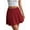 Wine Red, variant on Pleated Skirts for Women Mini High Waist - Tennis Skirt A-Line Cheerleader Skirt S