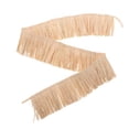 thumbnail image 3 of Borlas de paja de rafia natural para manualidades, falda de hierba hawaiana, bolso para hacer decoraciones para fiestas de bodas, ideal para decoración del hogar y fiestas, 3 of 7
