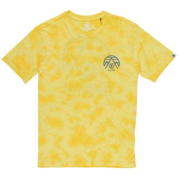 Element Men’s Overcast Graphic T-Shirt, Bright Yellow, Small