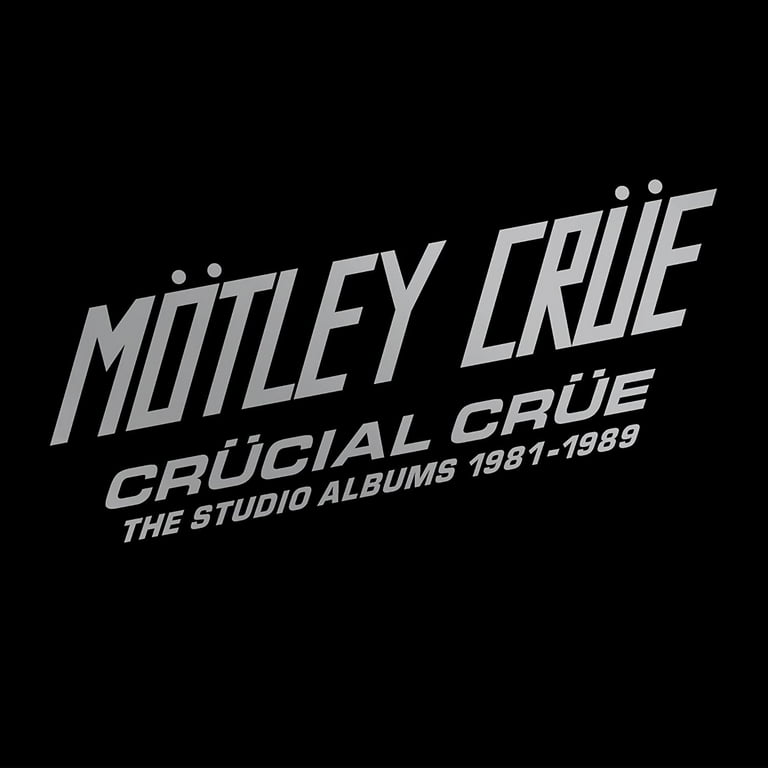 Motley Crue - Crucial Crue: The Studio Albums 1981-1989 Vinyl