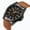 Brown, variant on TIHLMK Watches for Men Couple Fashion Nylon Strap Analog Quartz Round Wrist Watch Watches