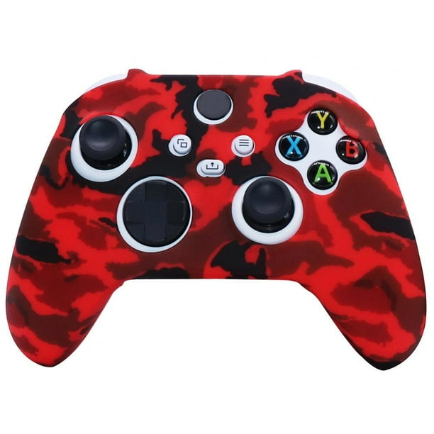 For Xbox Series S/X Handle Cover Camouflage Silicone Protective 