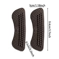 thumbnail image 3 of 2 Pairs Silicone Heel Grips, Anti-Blister Heel Cushion Inserts, Non-Slip Shoe Liners for Loose Shoes, Comfort Heel Protectors for Women High Heels and Flats, 3 of 5