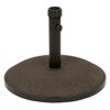 Round Umbrella Base in Brown